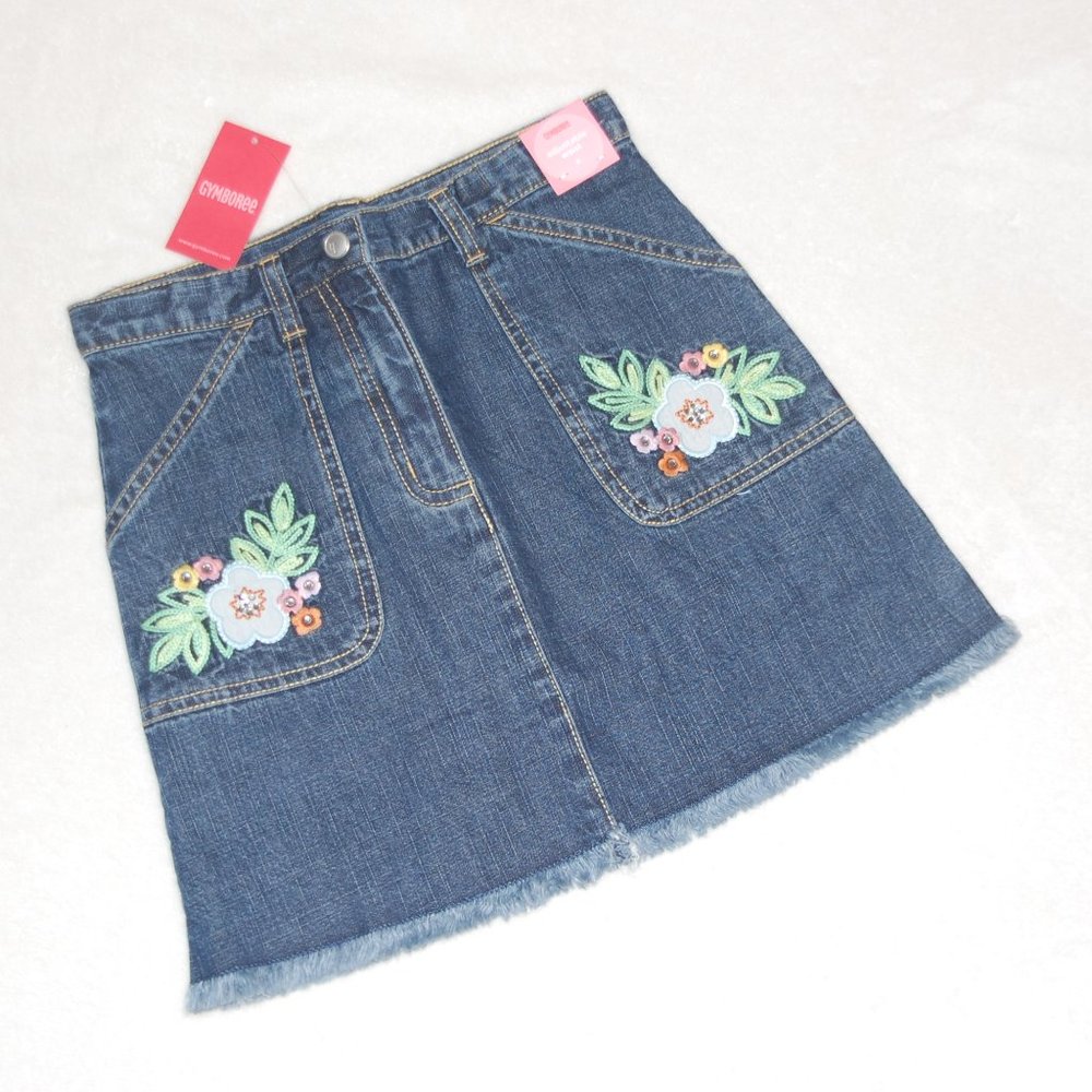 NWT vintage Gymboree denim skirt Girls 9